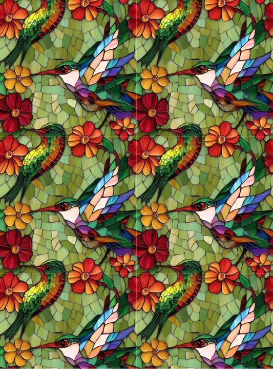 Stained glass transfer paper 84