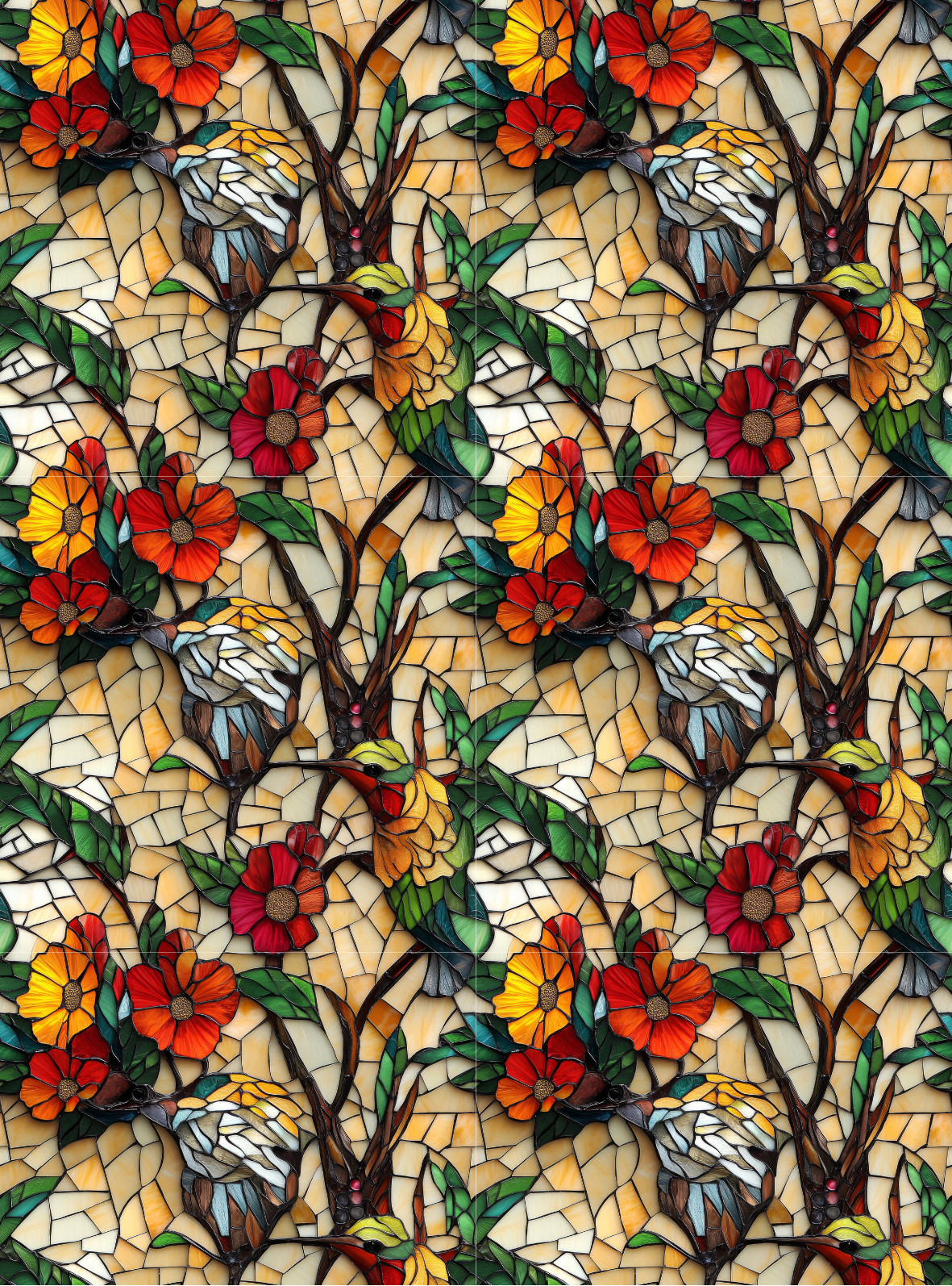 Stained glass transfer paper 85