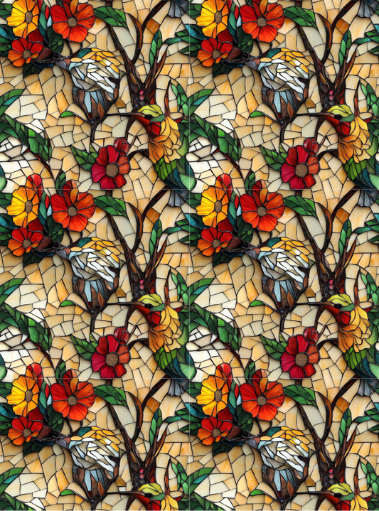 Stained glass transfer paper 85