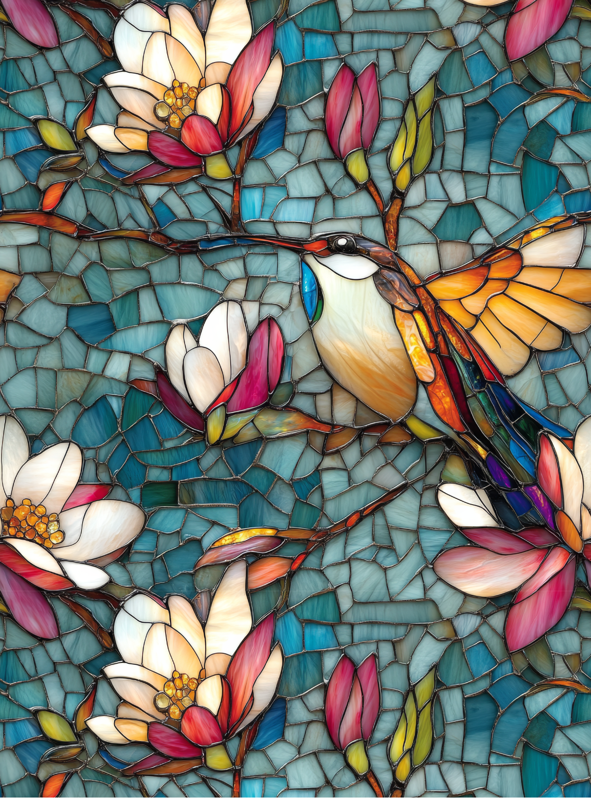 Stained glass transfer paper 86