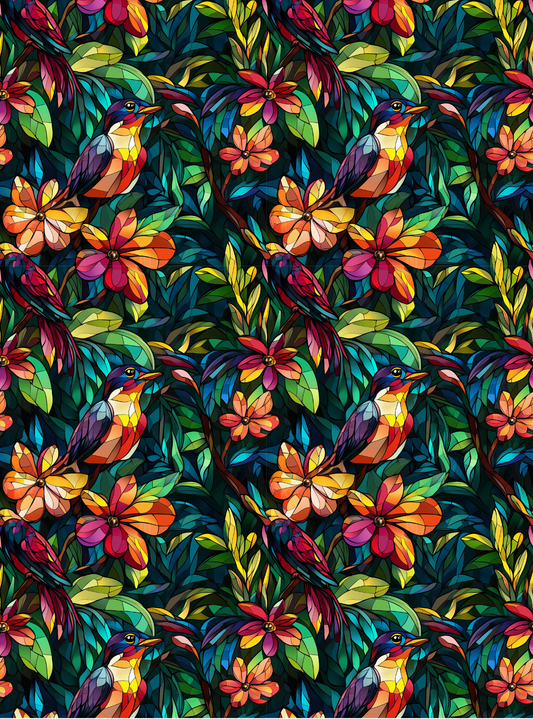 Stained glass transfer paper 87