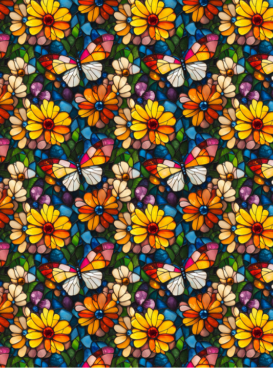 Stained glass transfer paper 89